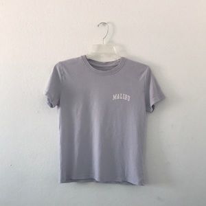 light blue brandy melville shirt